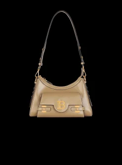 Balmain Calfskin B-Buzz Hobo Bag