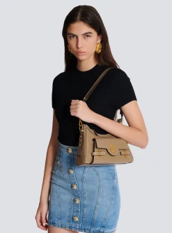Balmain Calfskin B-Buzz Hobo Bag