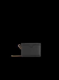 Women Balmain Calfskin Coin Card Holder