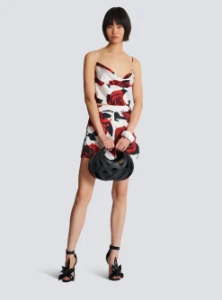 Women Balmain Cami Top With Roses Print