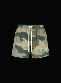 Balmain Camouflage Swim Shorts
