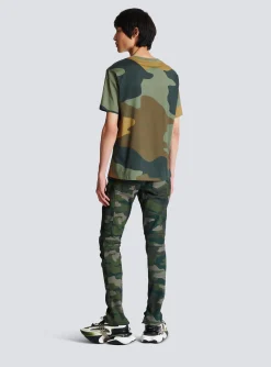 Balmain Camouflage Vintage T-shirt