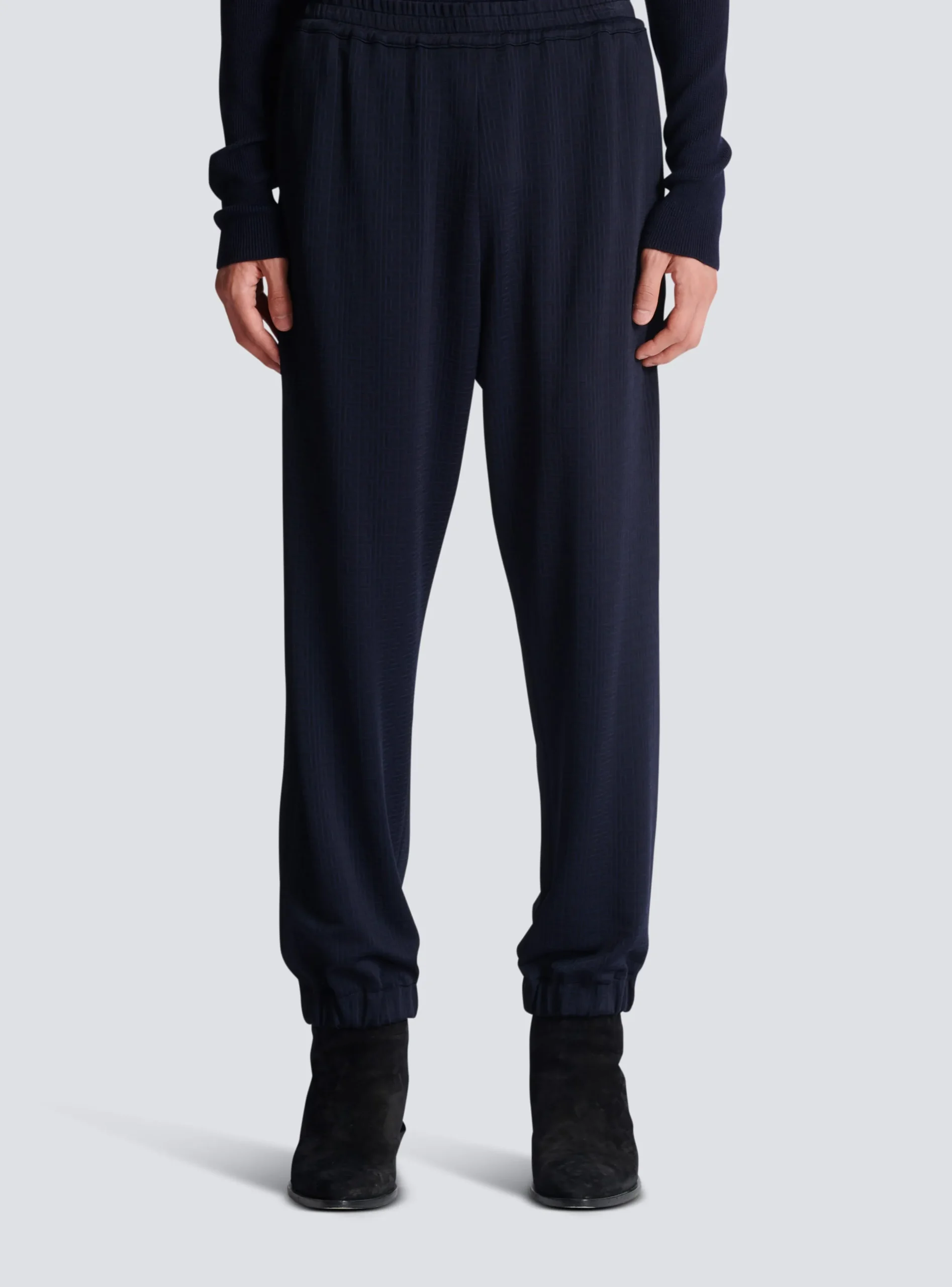 Balmain Casual Mini Monogram Trousers
