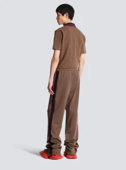 Balmain Casual Mini Monogrammed Trousers