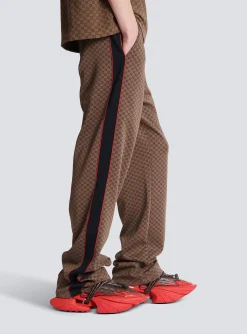 Balmain Casual Mini Monogrammed Trousers