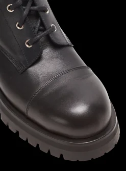 Balmain Charlie Leather Ranger Boots
