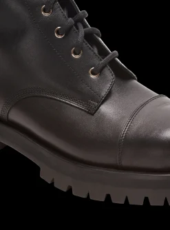 Balmain Charlie Leather Ranger Boots