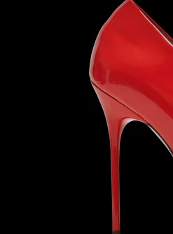 Women Balmain Clara Patent Leather Pumps