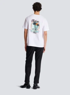 Balmain Club Signature Printed T-shirt