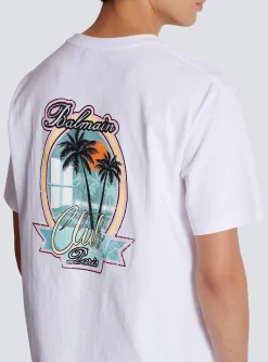Balmain Club Signature Printed T-shirt