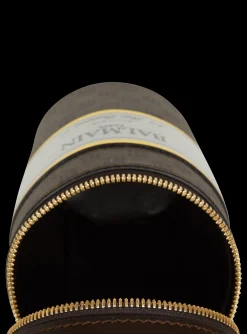 Women Balmain Coffee Cup Minaudi&egrave;re In Mini Monogram Canvas