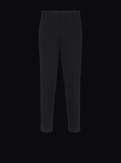 Balmain Crepe Straight-cut Trousers
