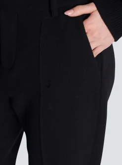 Women Balmain Crepe Trousers