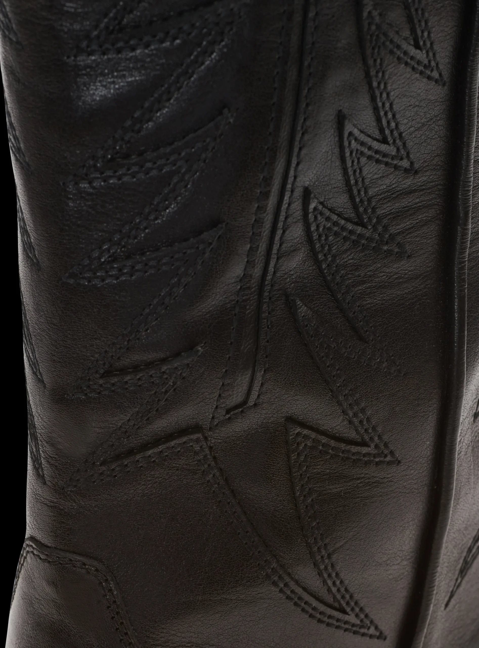 Balmain Dan Patchwork Leather Boots