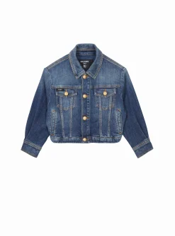 Kids Balmain Denim Jacket