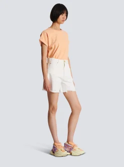 Women Balmain Denim Shorts