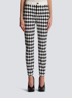 Women Balmain Diamond Denim Slim-fit Jeans
