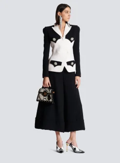 Women Balmain Double Crepe Jacket