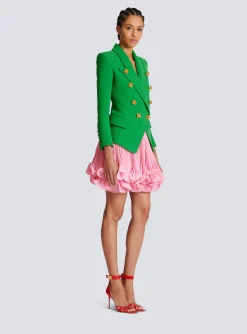 Women Balmain Double Crepe Suit Jacket