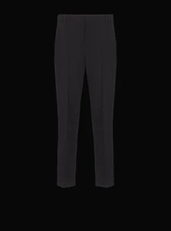 Balmain Double Wool Crepe Trousers