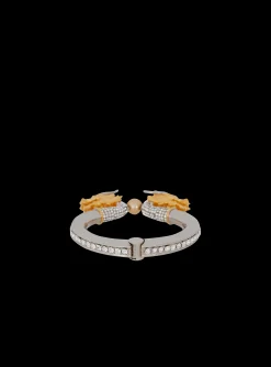 Balmain Dragon Bracelet With Pearl And Crystals