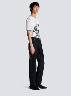 Balmain Dragon Denim Jeans