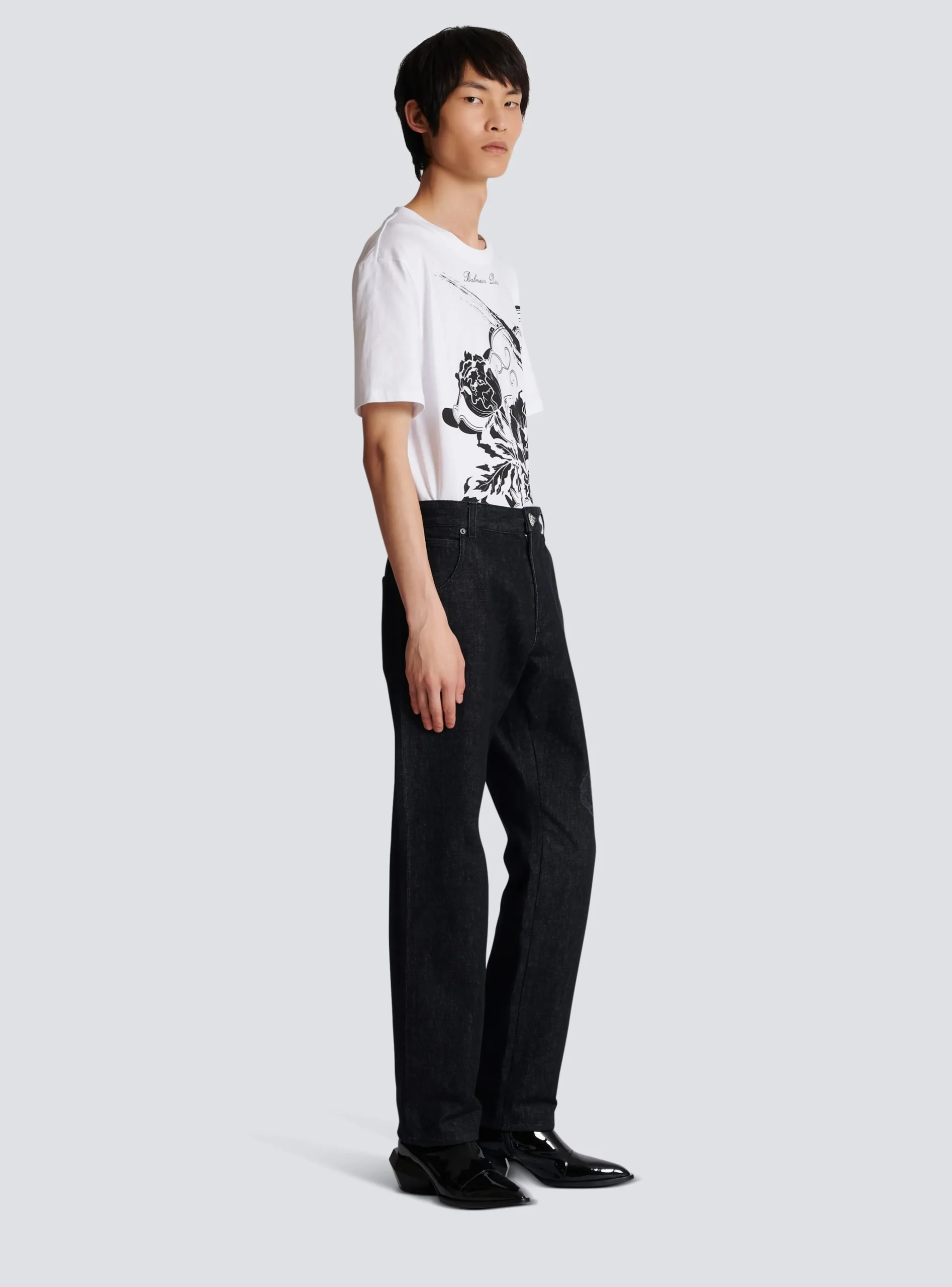 Balmain Dragon Denim Jeans