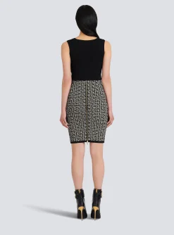 Women Balmain Eco-designed Knit Crop Top