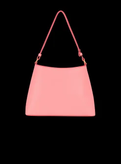 Women Balmain Emblème Handbag In Grained Leather