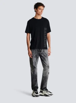 Balmain Embossed T-shirt