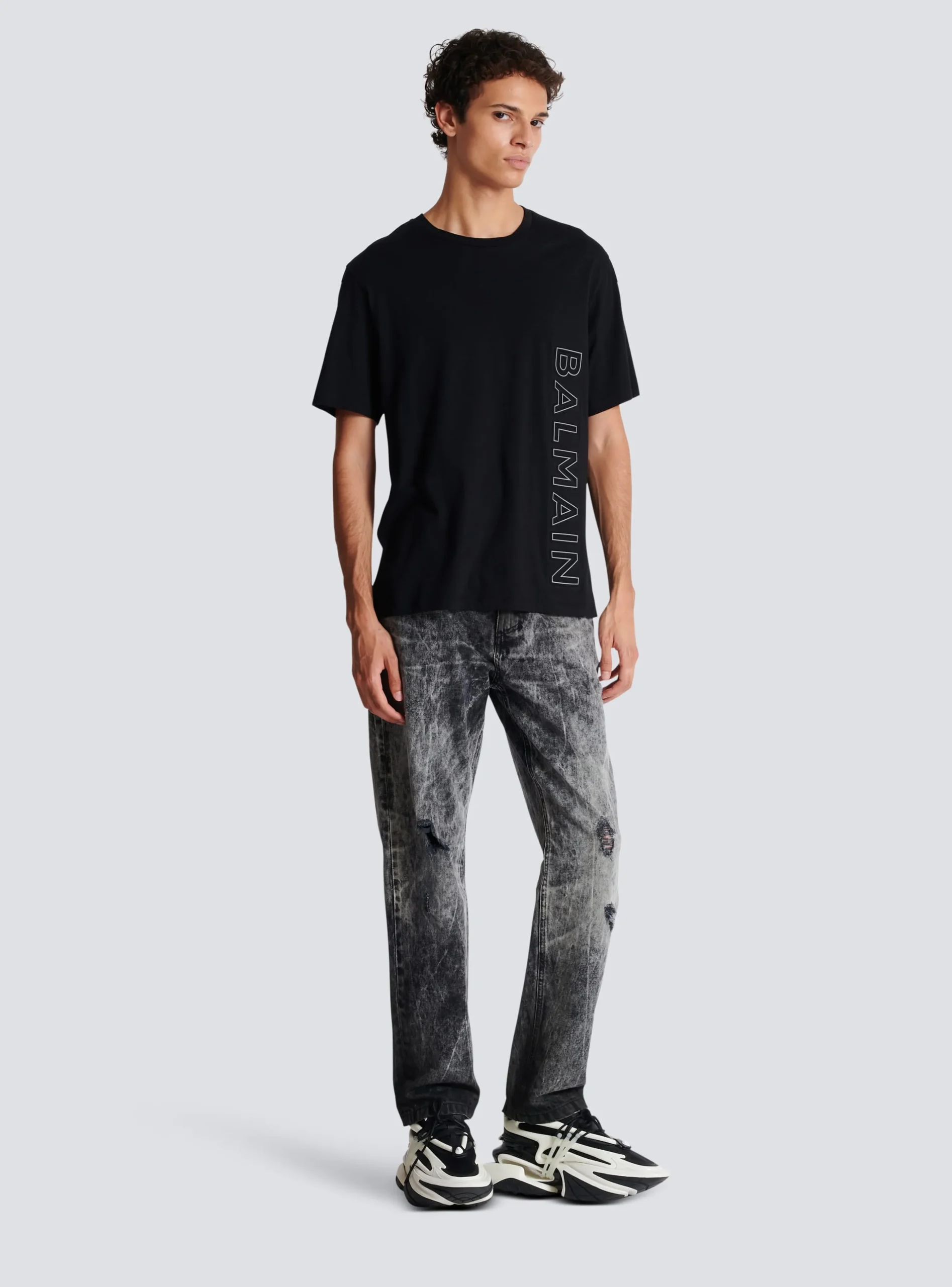 Balmain Embossed T-shirt