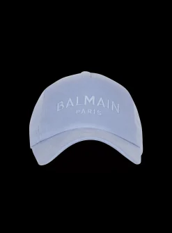 Balmain Embroidered Paris Cap