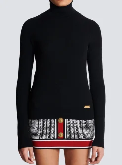 Women Balmain Fine Knit Turtleneck