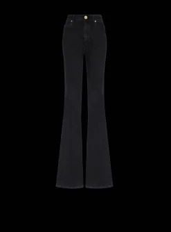 Women Balmain Flared Denim Jeans