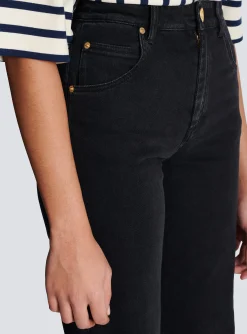 Women Balmain Flared Denim Jeans