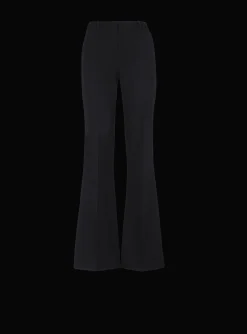 Women Balmain Flared Trousers With Creases