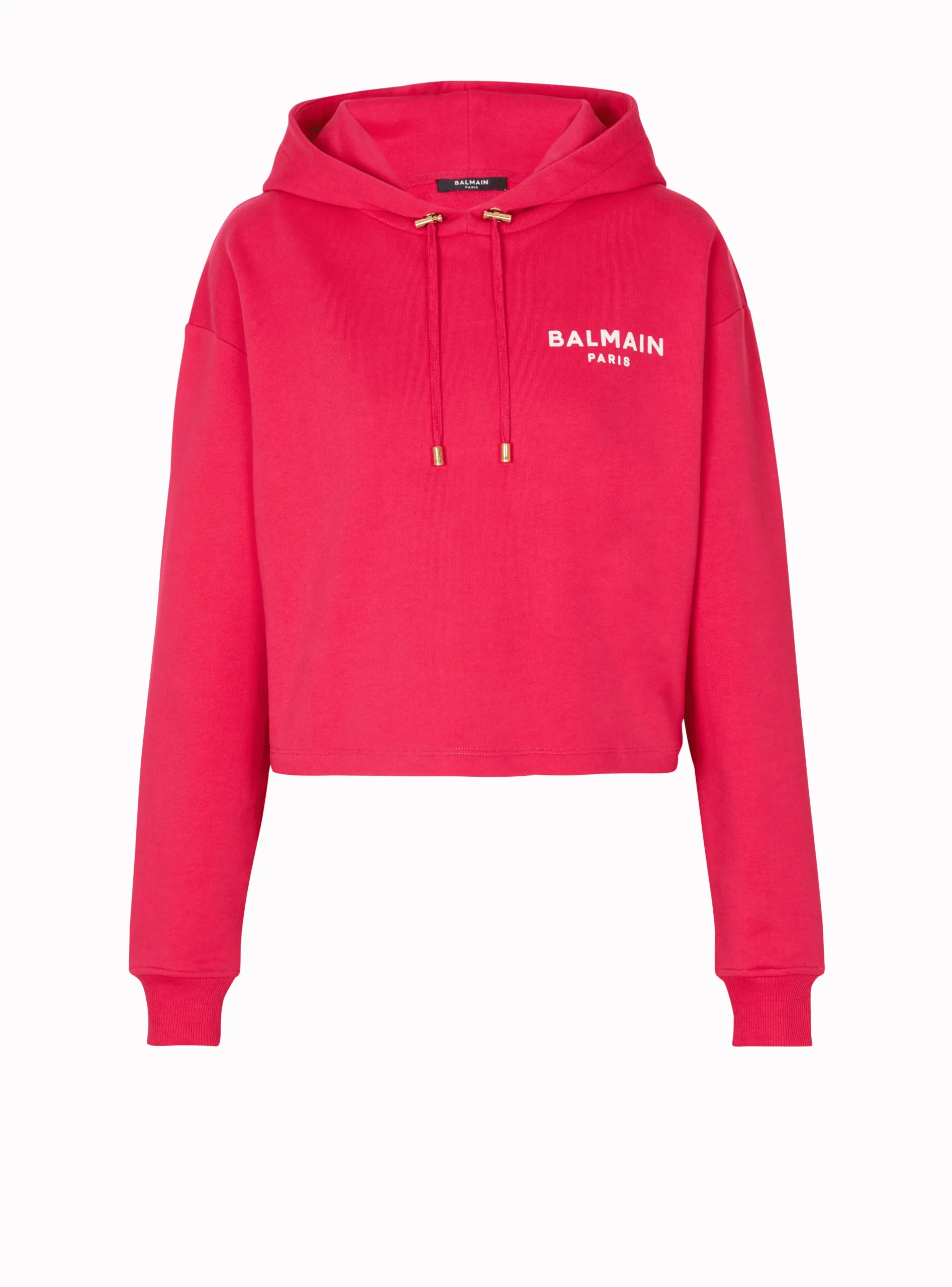 Women Balmain Flocked Paris Hoodie