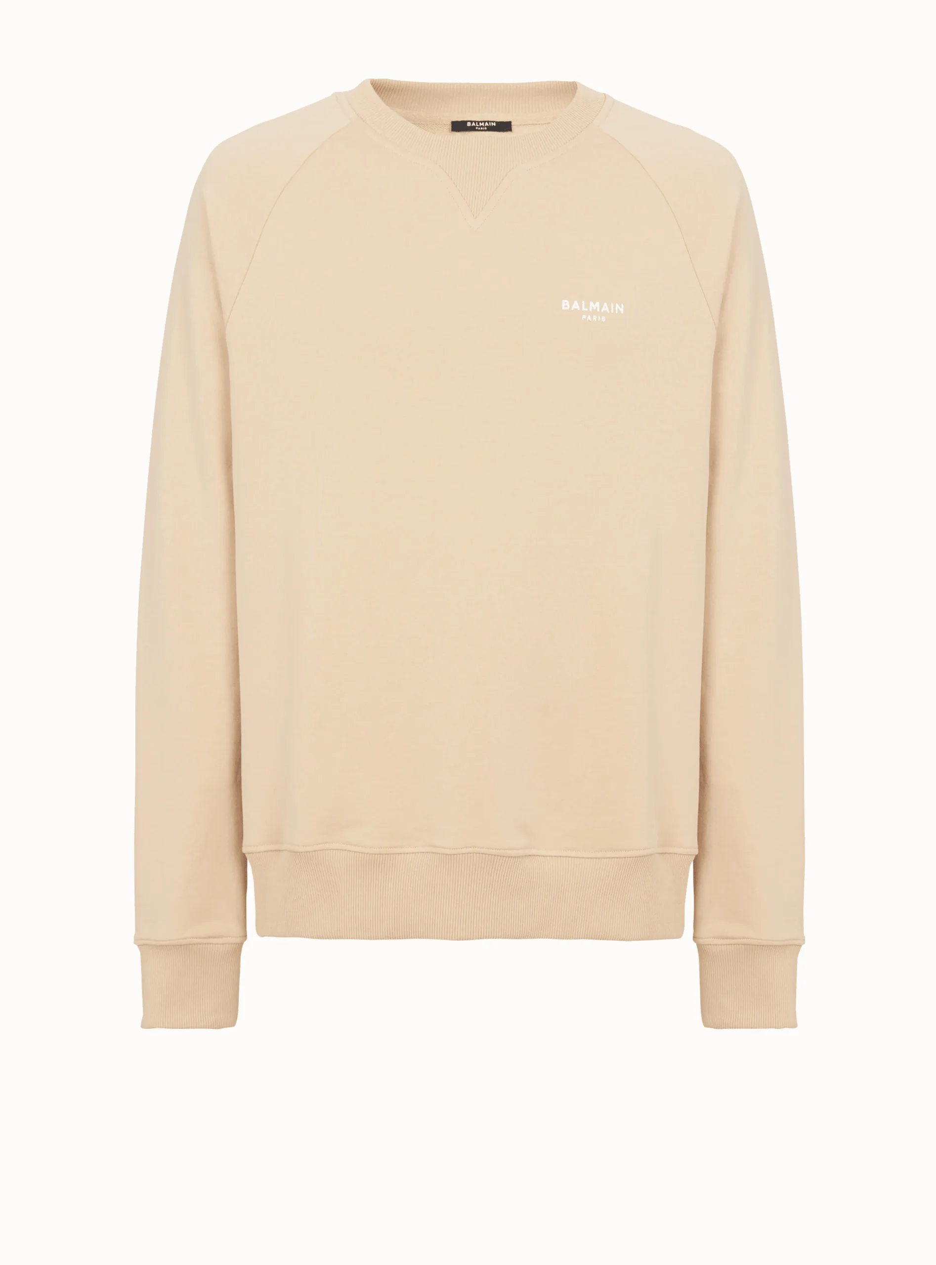 Balmain Flocked Sweatshirt