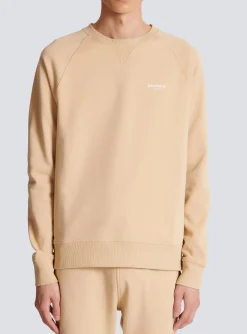 Balmain Flocked Sweatshirt