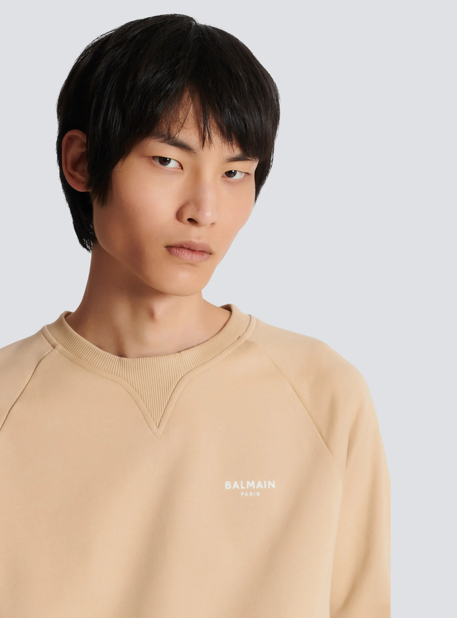 Balmain Flocked Sweatshirt