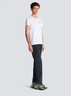 Balmain Flocked T-shirt