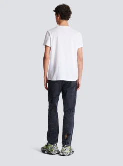 Balmain Flocked T-shirt
