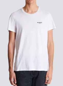 Balmain Flocked T-shirt