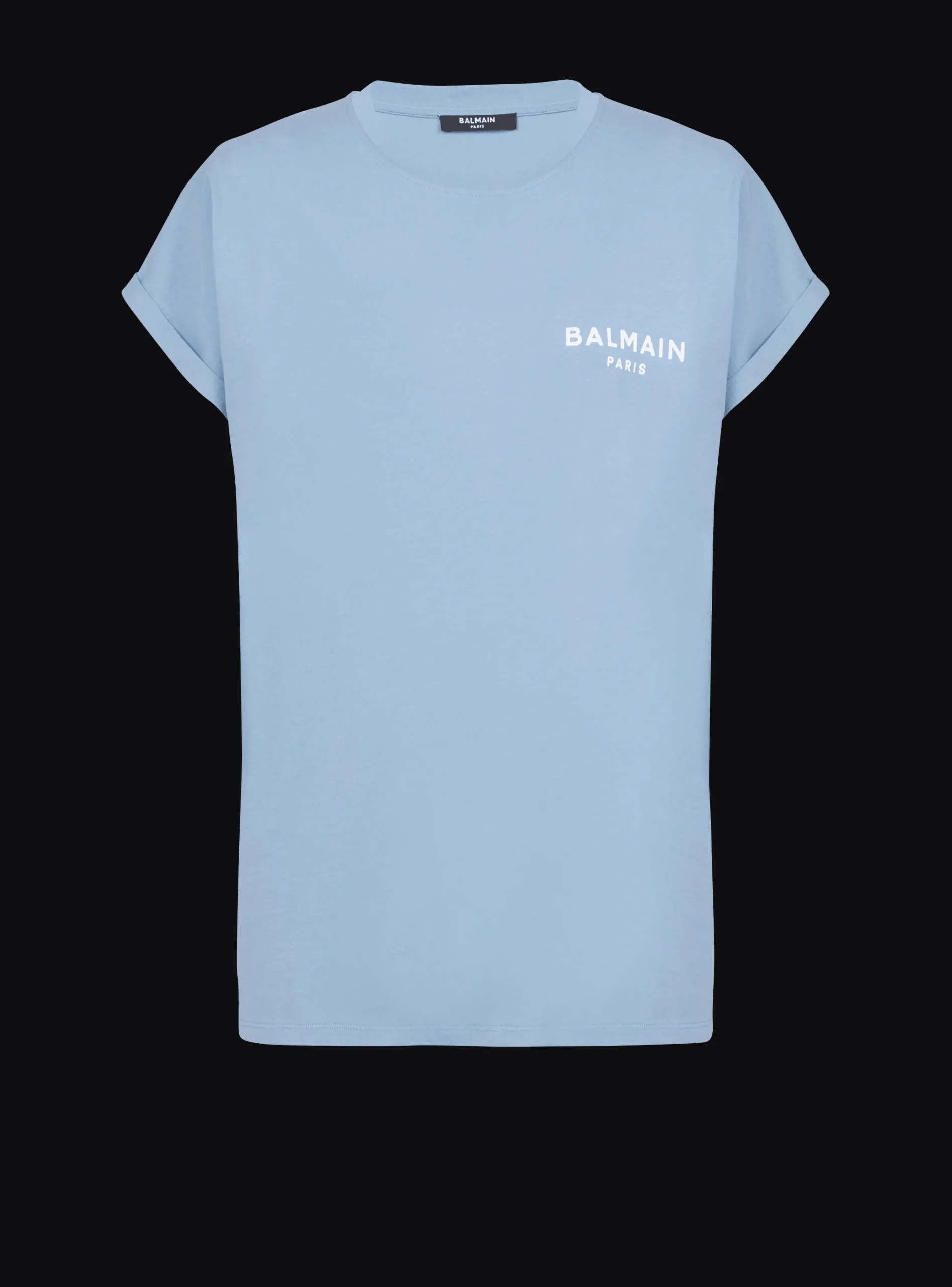 Women Balmain Flocked T-shirt