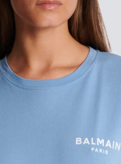 Women Balmain Flocked T-shirt