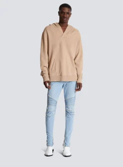 Balmain Hoodie With Vintage Embroidery