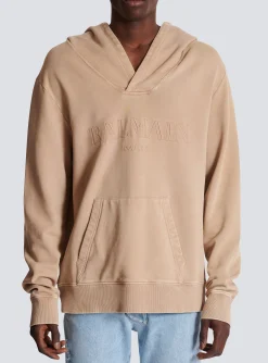 Balmain Hoodie With Vintage Embroidery