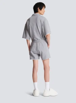 Balmain Jersey Signature Shorts