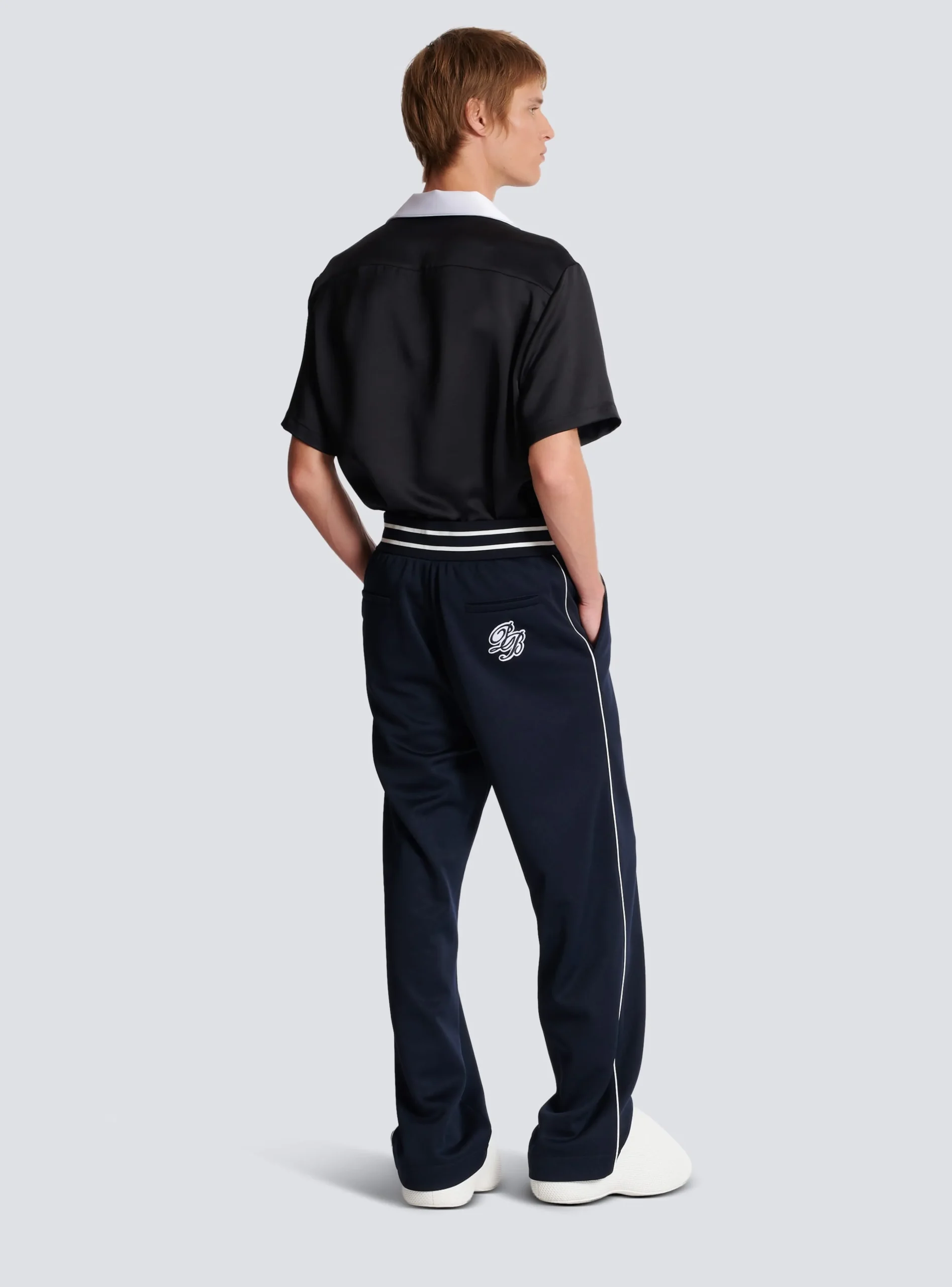 Balmain Joggers With PB Signature Badge