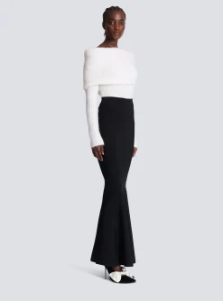 Women Balmain Jolie Madame Knit Skirt
